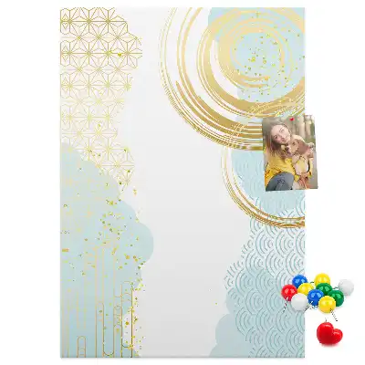 Tableau de liège décoratif Motif abstrait décoratif