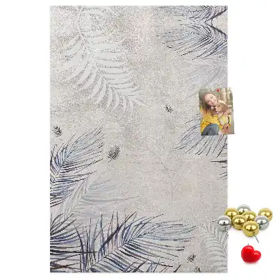 Tableau affichage liège Feuilles de palmier