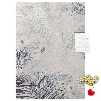 Tableau affichage liège Feuilles de palmier