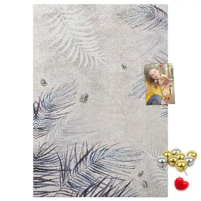Tableau affichage liège Feuilles de palmier