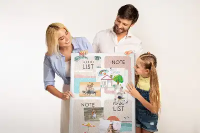 Image tableau en liège Notes de l'été