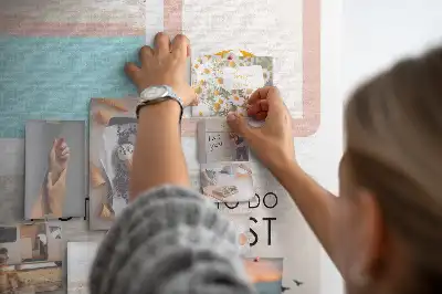 Image tableau en liège Notes de l'été