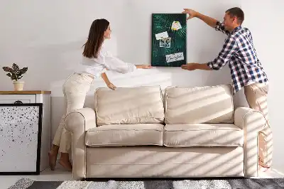 Tableau affichage liège Feuilles exotiques