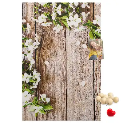 Tableau de liège décoratif Planches à motifs de marguerites