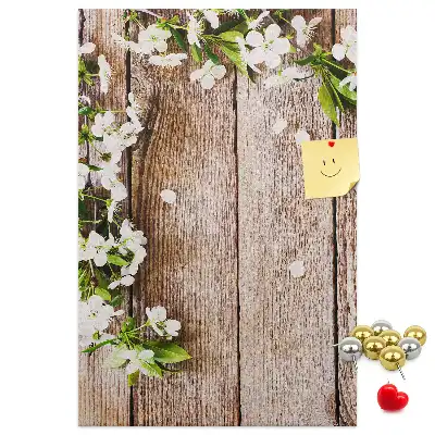 Tableau de liège décoratif Planches à motifs de marguerites
