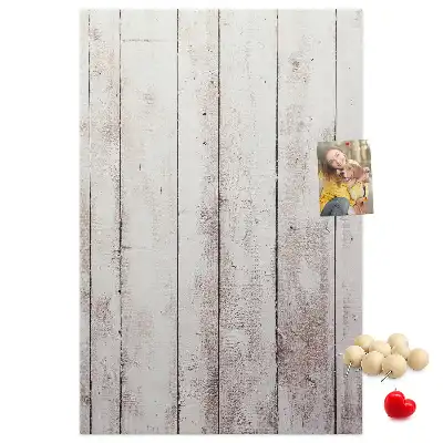 Tableau affichage liège Planches de bois