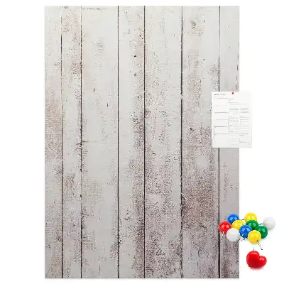 Tableau affichage liège Planches de bois
