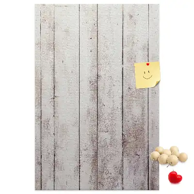 Tableau affichage liège Planches de bois