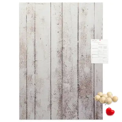 Tableau affichage liège Planches de bois
