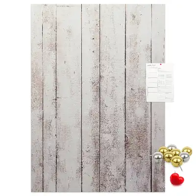 Tableau affichage liège Planches de bois