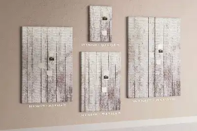 Tableau affichage liège Planches de bois
