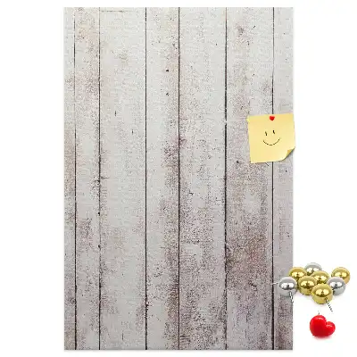 Tableau affichage liège Planches de bois