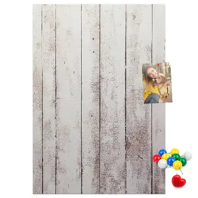 Tableau affichage liège Planches de bois
