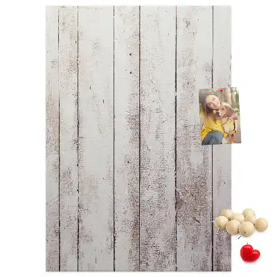Tableau affichage liège Planches de bois