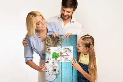 Image tableau en liège Chapeau d'été et tongs