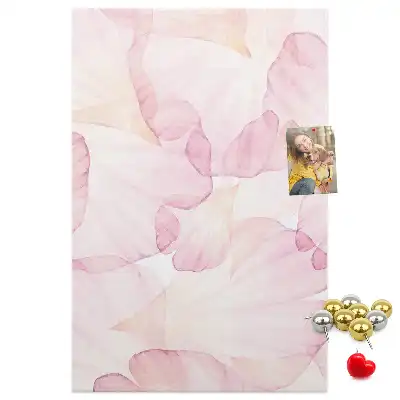 Tableau de liège décoratif Pétales de fleurs
