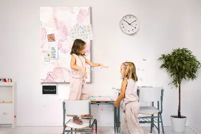Tableau de liège décoratif Pétales de fleurs