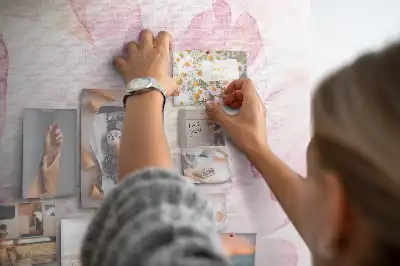 Tableau de liège décoratif Pétales de fleurs