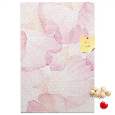 Tableau de liège décoratif Pétales de fleurs