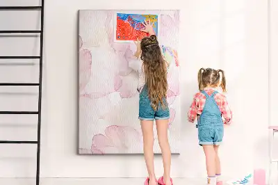Tableau de liège décoratif Pétales de fleurs
