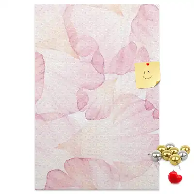 Tableau de liège décoratif Pétales de fleurs