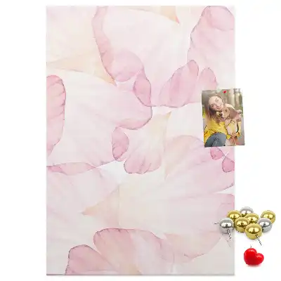 Tableau de liège décoratif Pétales de fleurs