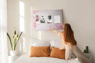 Tableau en liège déco Bouquet de plantes en fleurs