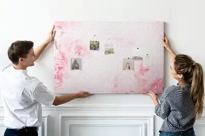 Tableau en liège déco Bouquet de plantes en fleurs