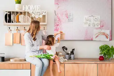 Tableau en liège déco Bouquet de plantes en fleurs