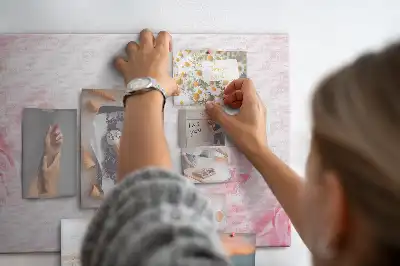 Tableau en liège déco Bouquet de plantes en fleurs