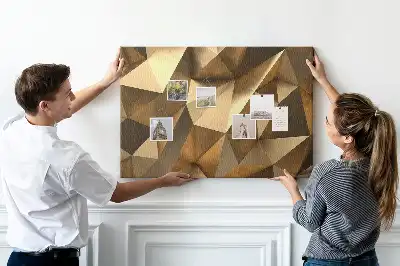 Tableau de liège Structure triangulaire abstraite