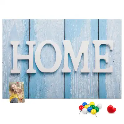 Tableau de liège Inscription "home"