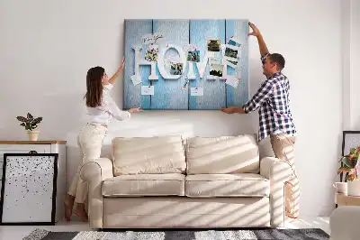 Tableau de liège Inscription "home"