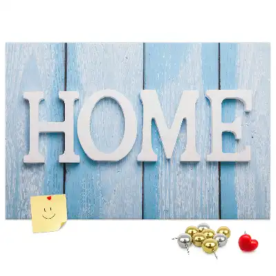 Tableau de liège Inscription "home"