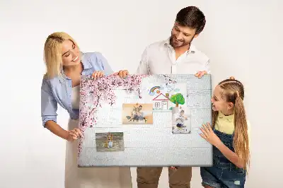 Tableau d’affichage en liège Nature qui s'éveille flore