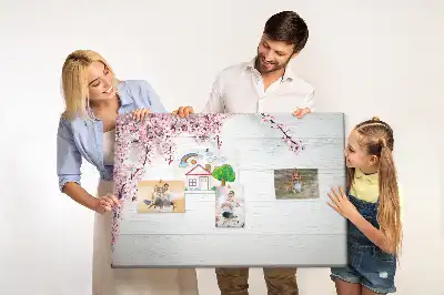 Tableau d’affichage en liège Nature qui s'éveille flore