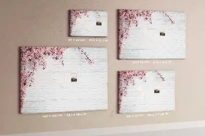 Tableau d’affichage en liège Nature qui s'éveille flore