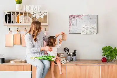 Tableau d’affichage en liège Nature qui s'éveille flore