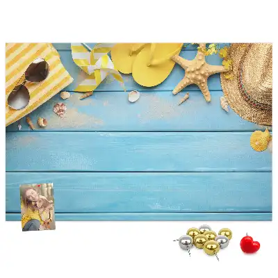 Tableau de liège Accessoires de plage