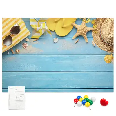 Tableau de liège Accessoires de plage