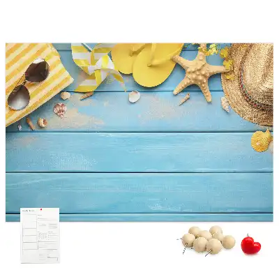 Tableau de liège Accessoires de plage