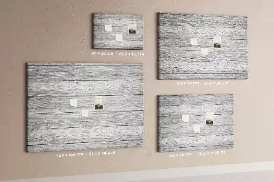 Tableau d’affichage en liège Panneaux en bois