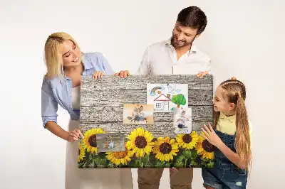 Tableau d’affichage en liège Tournesols