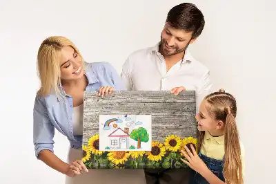 Tableau d’affichage en liège Tournesols
