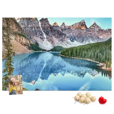 Tableau d’affichage en liège Paysage de montagne rocheuse