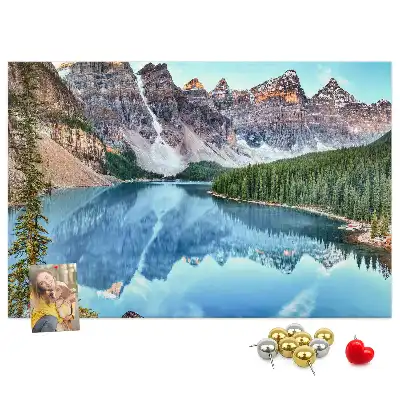 Tableau d’affichage en liège Paysage de montagne rocheuse