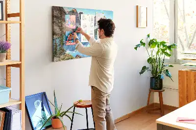 Tableau d’affichage en liège Paysage de montagne rocheuse