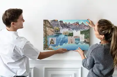 Tableau d’affichage en liège Paysage de montagne rocheuse