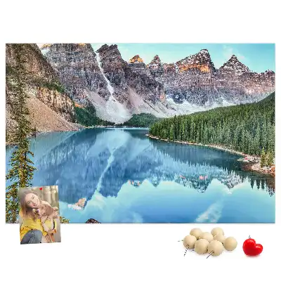 Tableau d’affichage en liège Paysage de montagne rocheuse