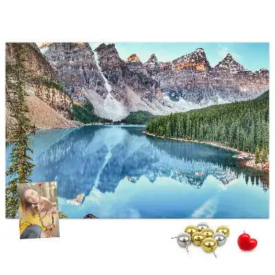 Tableau d’affichage en liège Paysage de montagne rocheuse